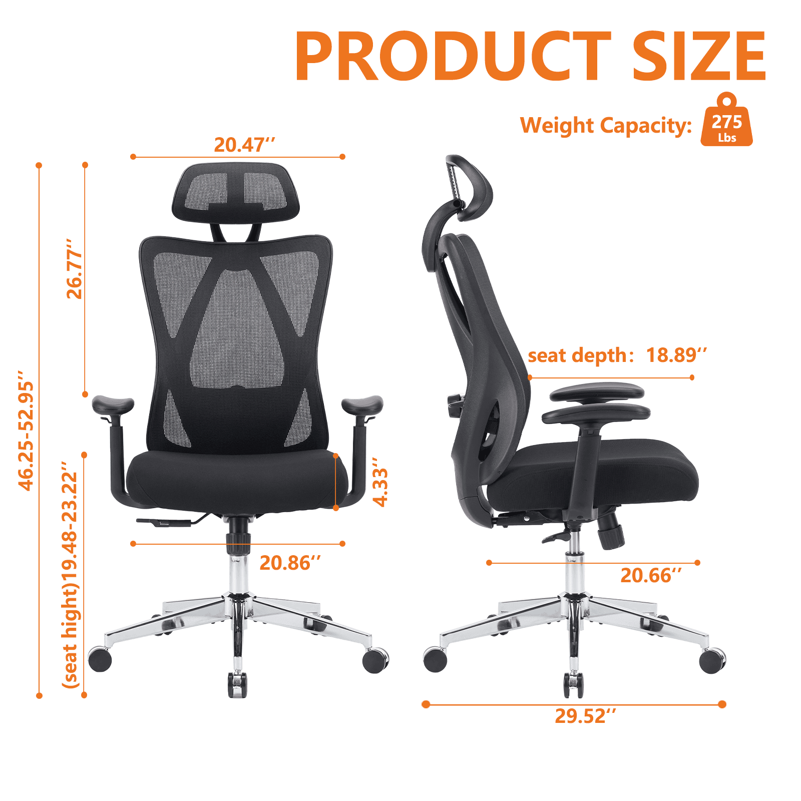 Ergonomic Office Chair thumbnail 6