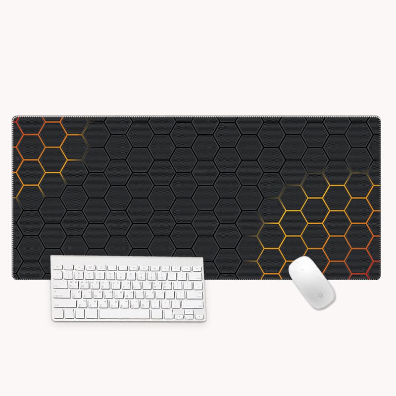 Oversized Thickened Precision Seaming Computer Desk Mat thumbnail 5