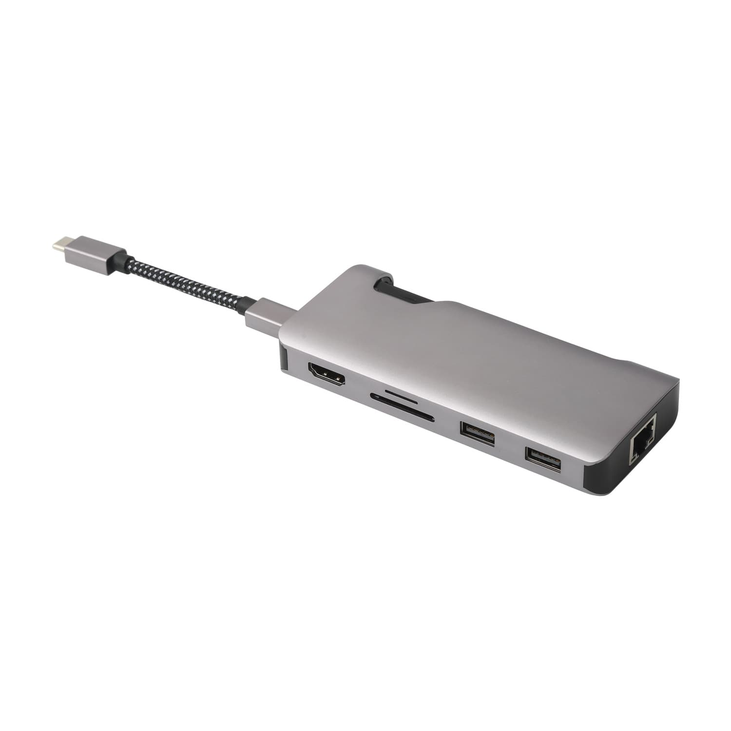 7-in-1 USB-C hub through HDMI output port thumbnail 2
