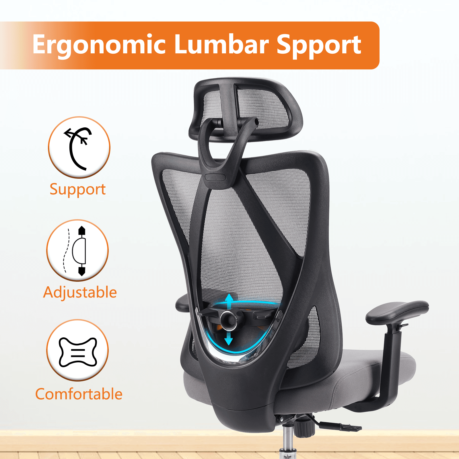 Ergonomic Office Chair thumbnail 8