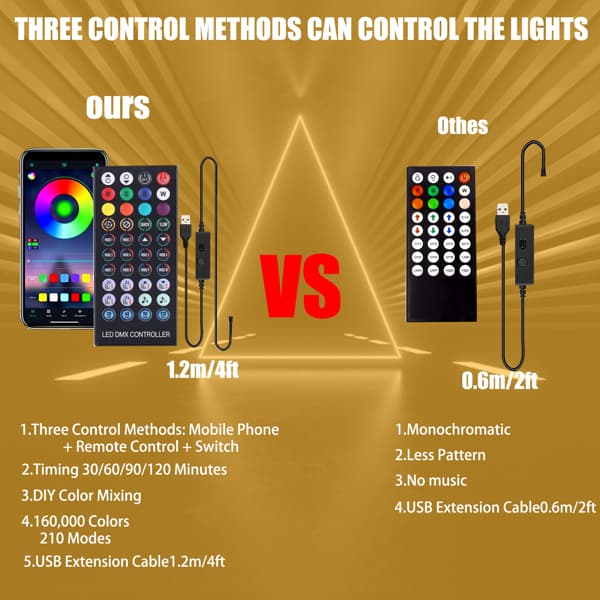 Modern Curved RGB Table Lamp For Bedrooms & Desks - Futuristic Mood Lighting For Game Rooms thumbnail 2