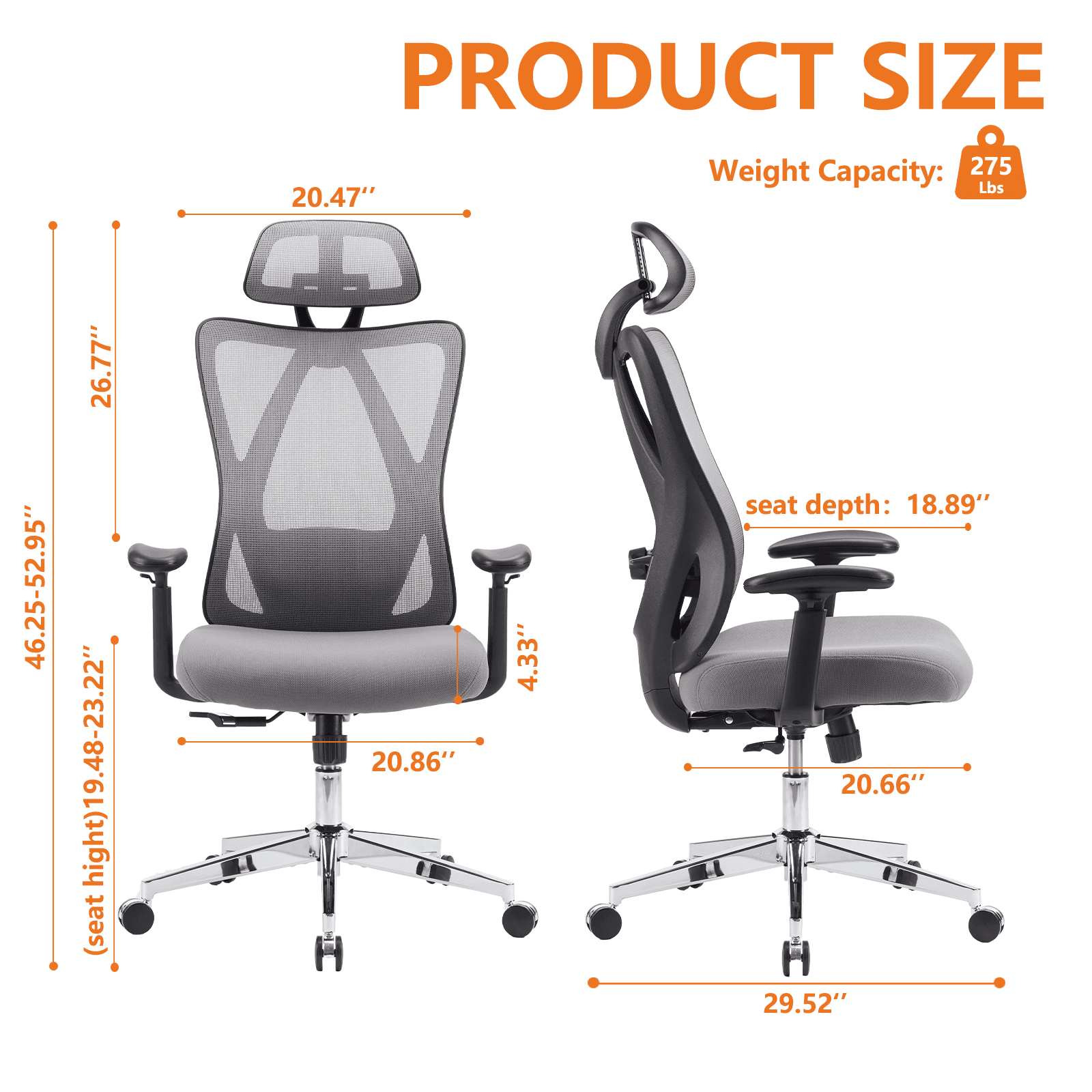 Ergonomic Office Chair thumbnail 7
