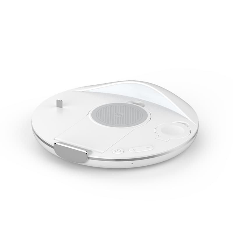 Folding Three-in-one Wireless Charger Vertical Desktop Phone Holder thumbnail 5