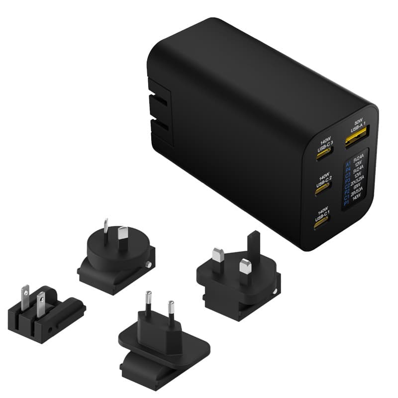 Stylish And Portable Fast Charge Charger With Color Screen Digital Display thumbnail 5