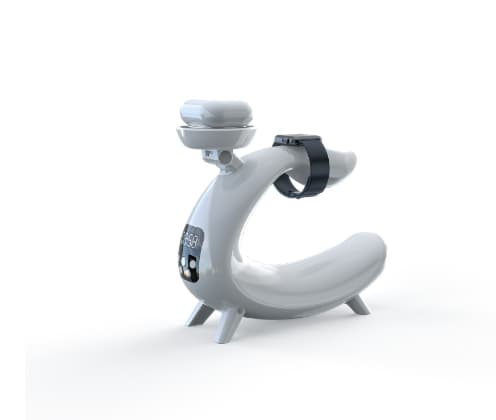 Liuyi Multi-function Wireless Charging Bedside Table Lamp thumbnail 5