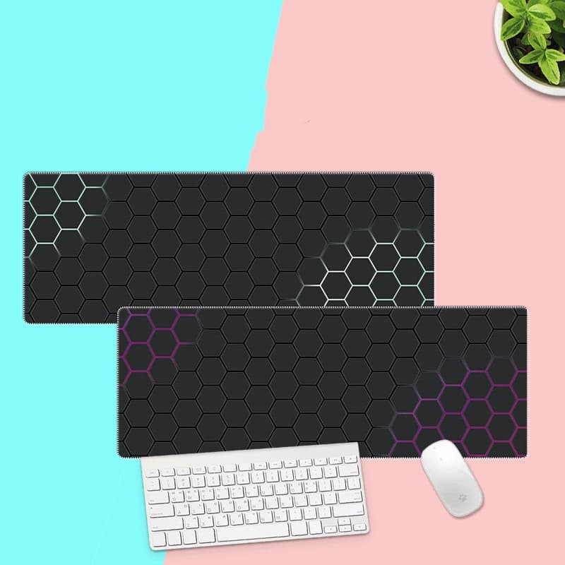 Oversized Thickened Precision Seaming Computer Desk Mat image 1