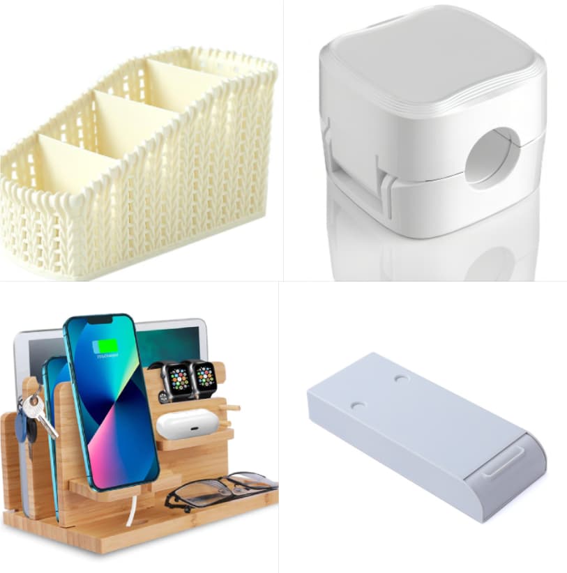 Magnetic Cable Clip Under Desk Cable Management Adjustable Cord Holder Wire Organizer And Cable Management Wire Keeper thumbnail 28